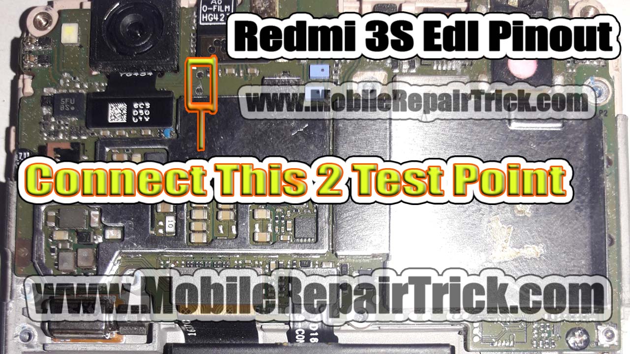 Redmi 3s Test Point