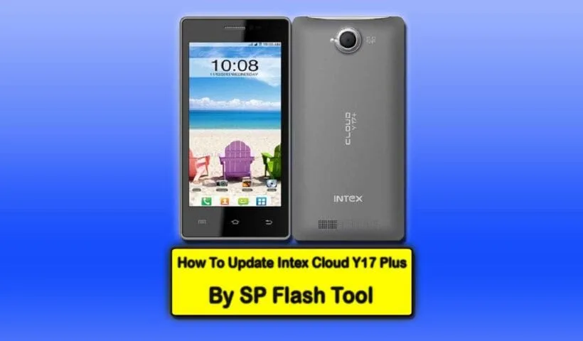 how to update intex cloud y17 plus