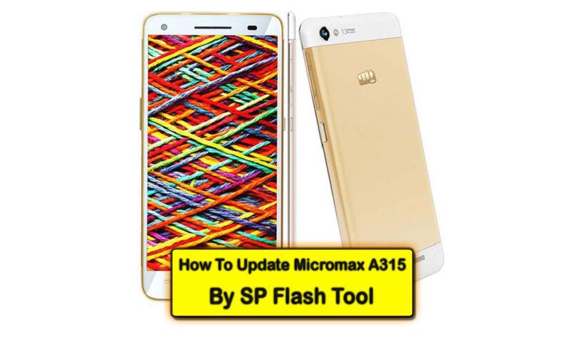 how to update micromax a315