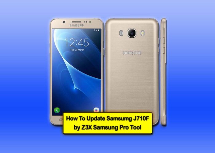 how to update samsung j710f