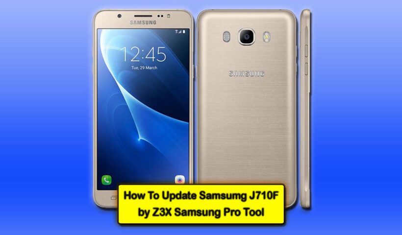 how to update samsung j710f