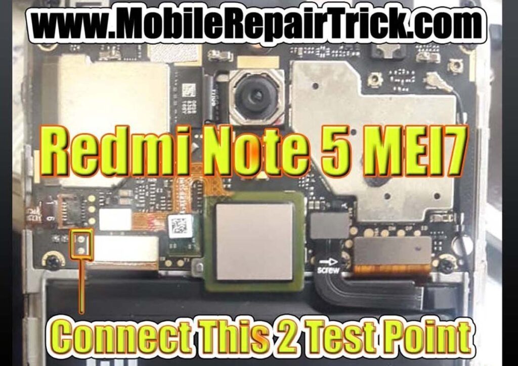 redmi note 5 edl point