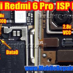 Xiaomi 6 Pro Isp Pinout | Redmi 6 Pro Isp Pinout | Xiaomi Redmi 6 Pro Isp Pinout
