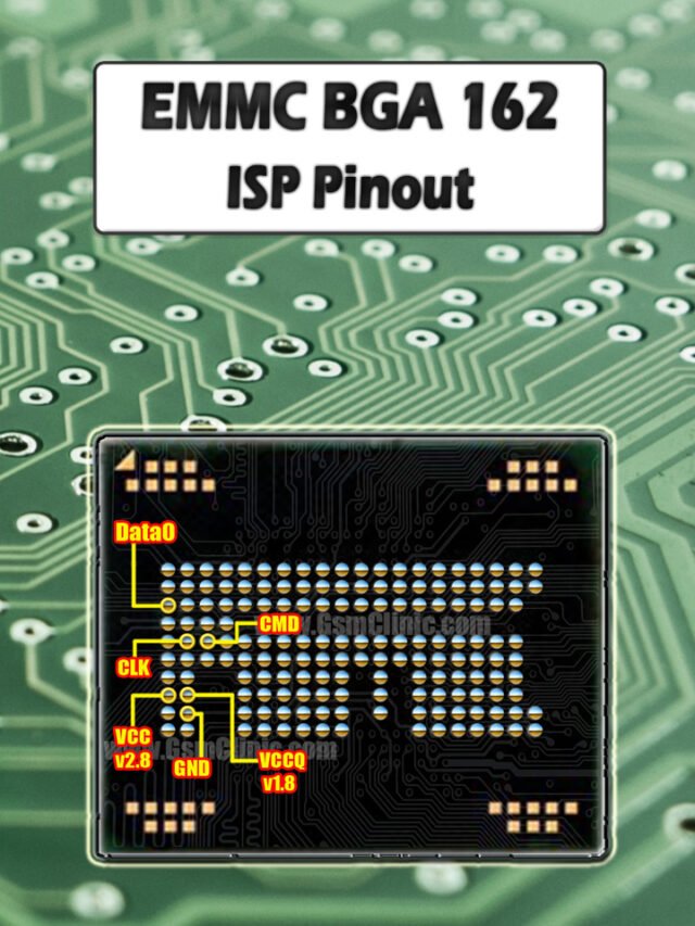 Emmc BGA 162 Isp Pinout