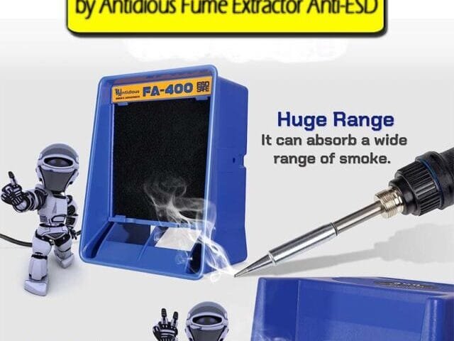 solder smoke absorber