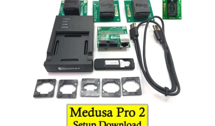 medusa pro 2 setup