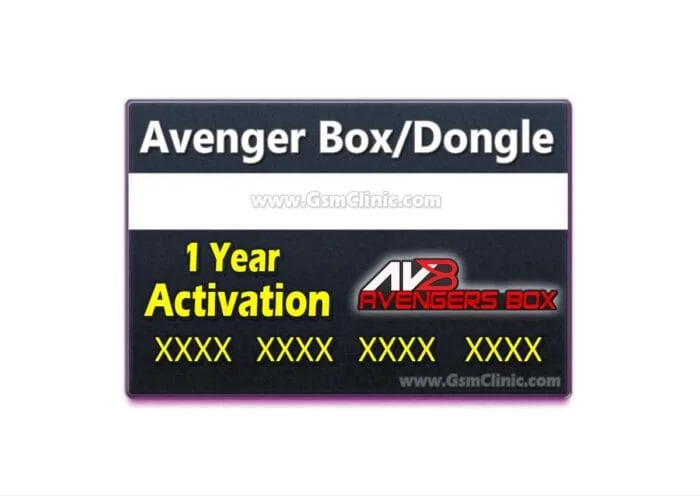 avenger box 1 year activation