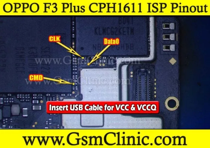 oppo f3 plus cph1611 isp pinout