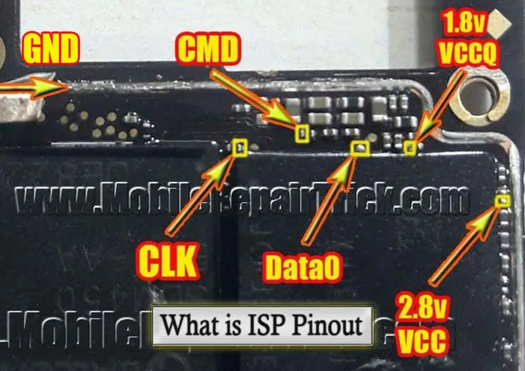 what is isp pinout | oppo a3s isp pinout