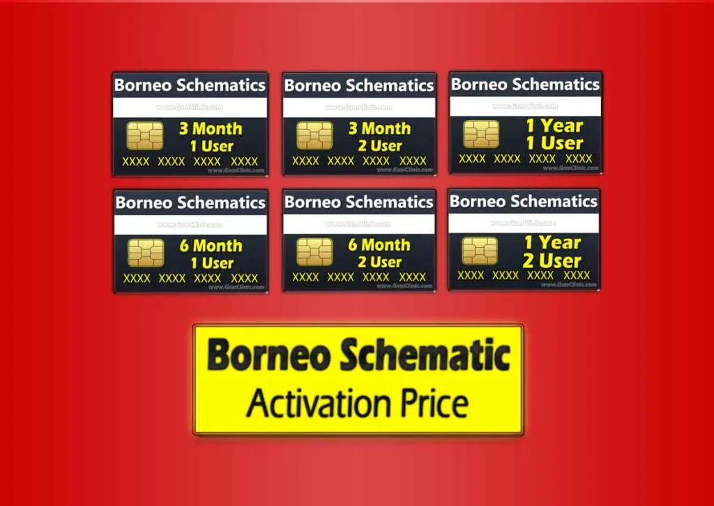 borneo schematic price