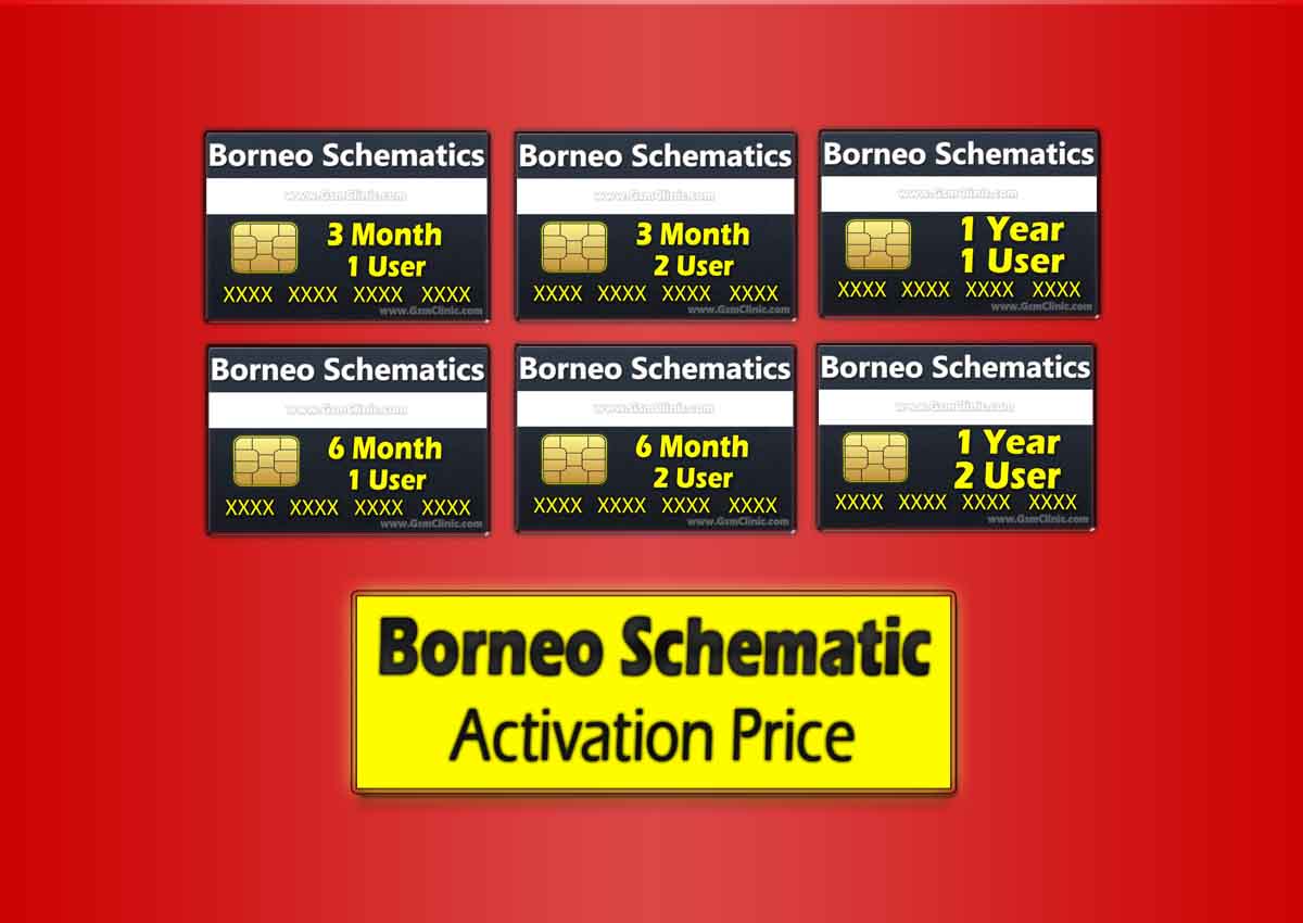 borneo schematic price