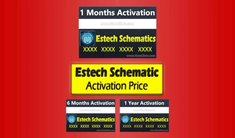 estech schematics activation 1 month